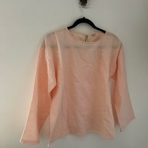 Women’s Lightweight Peach Blouse